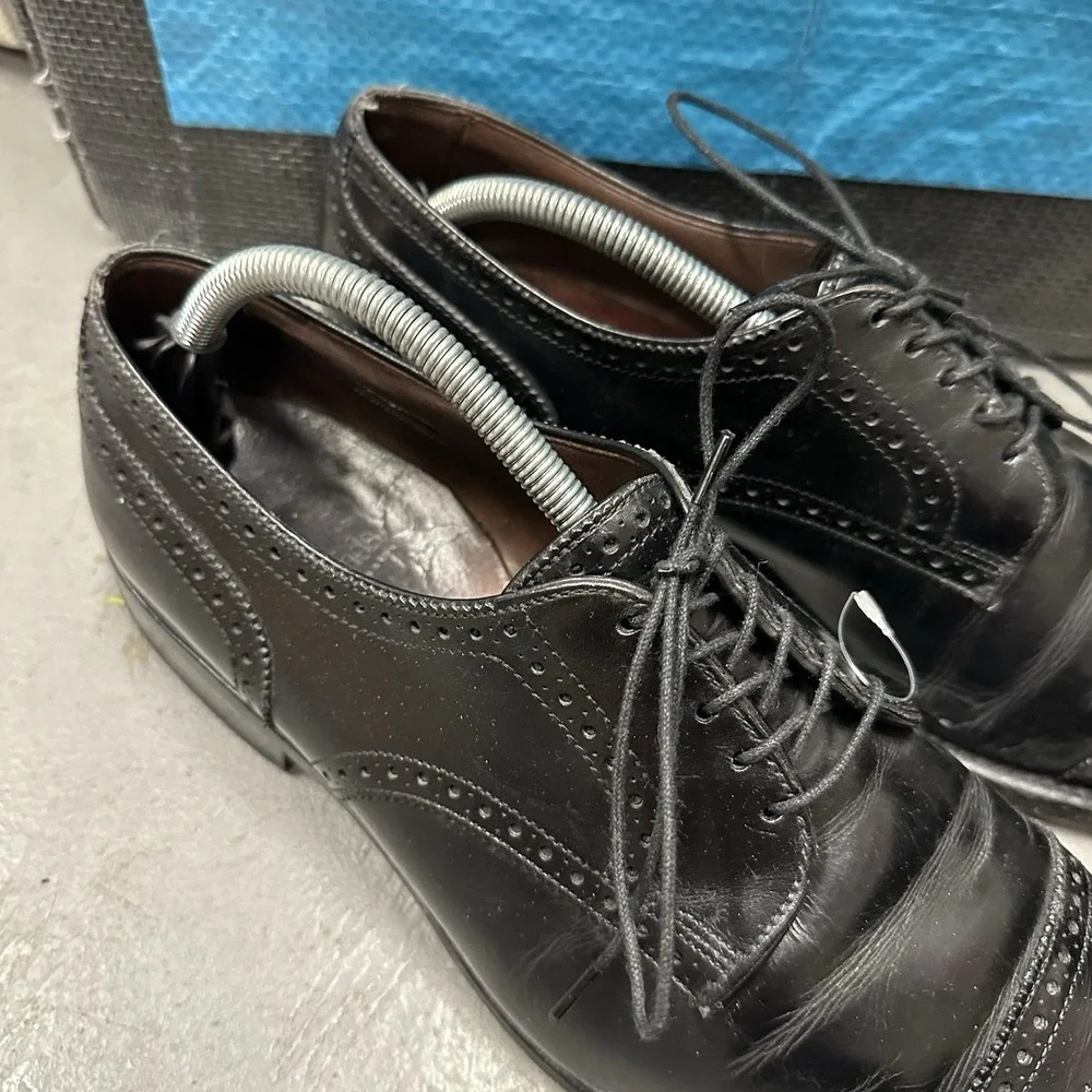 ALLEN EDMONDS  mens‎ leather oxford brogue lace up comfy work dress 10C $375